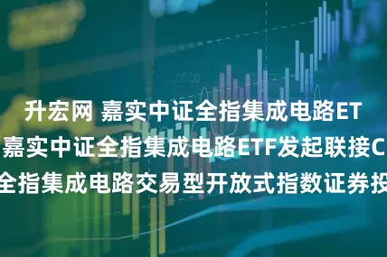 升宏网 嘉实中证全指集成电路ETF发起联接A,嘉实中证全指集成电路ETF发起联接C: 关于嘉实中证全指集成电路交易型开放式指数证券投资基金发起式联接基金提前结束募集的公告