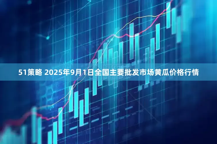 51策略 2025年9月1日全国主要批发市场黄瓜价格行情